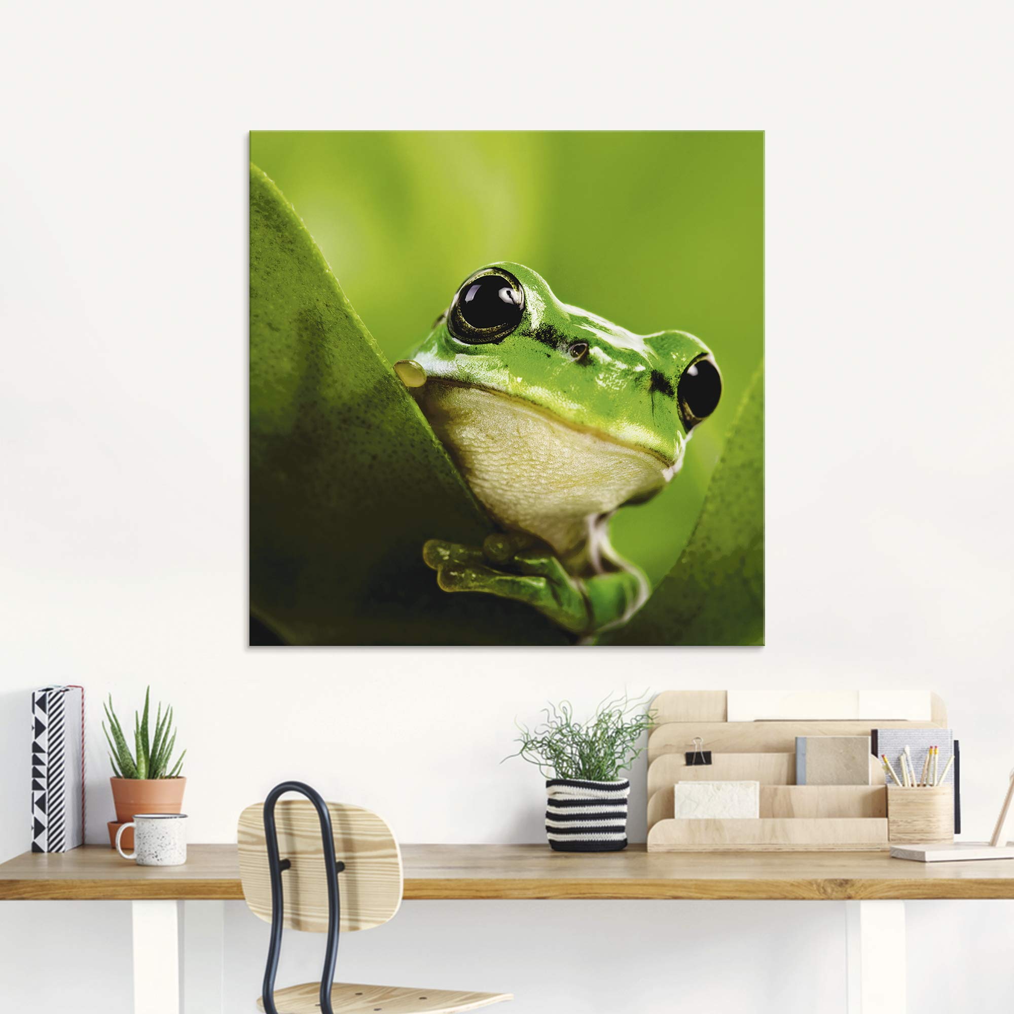 artland-glasbilder-t5vh-glasbild-sp-hender-frosch-gr-n image 7