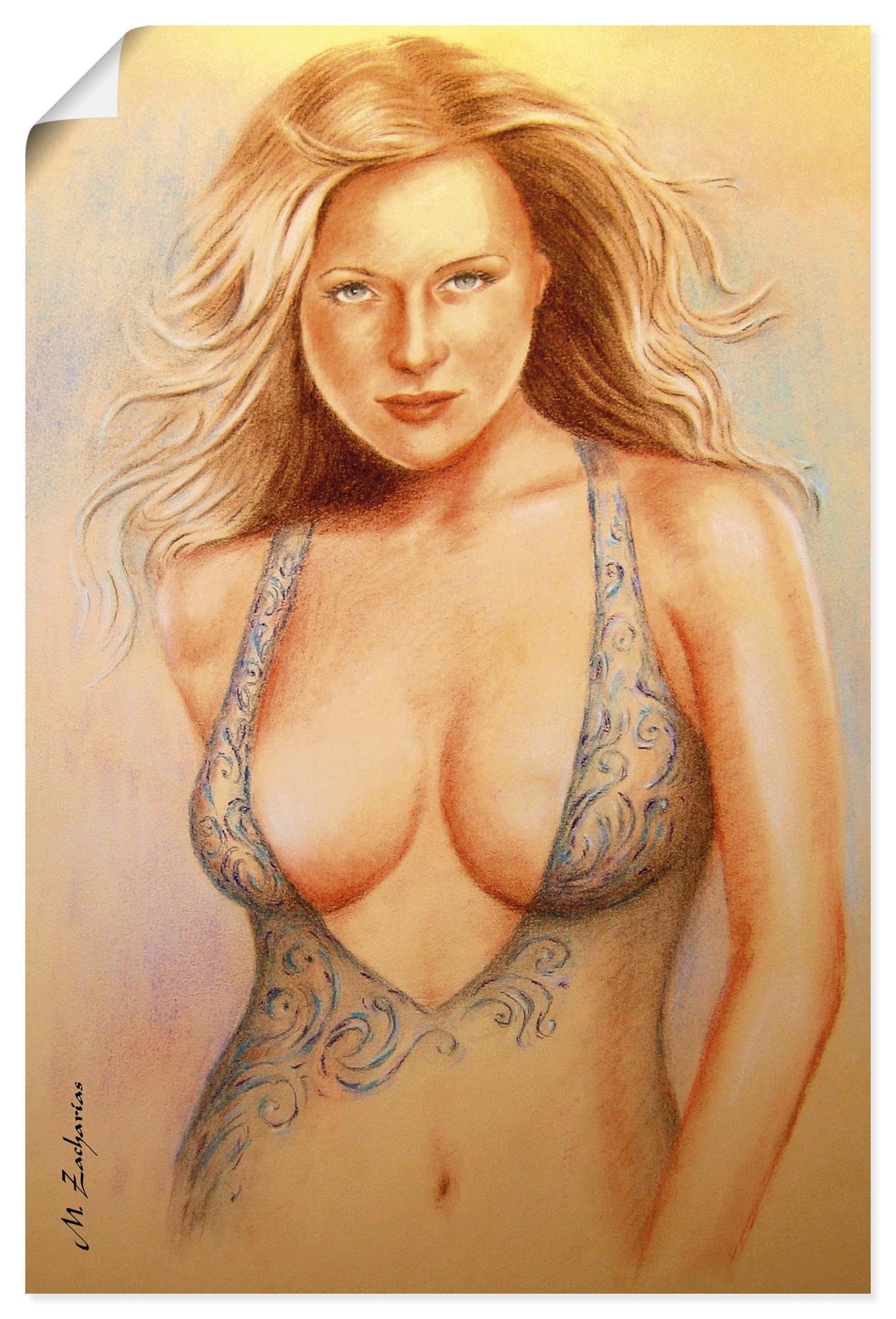 artland-kunstdruck-u4vg-poster-sexy-domina-60x90-cm image 3