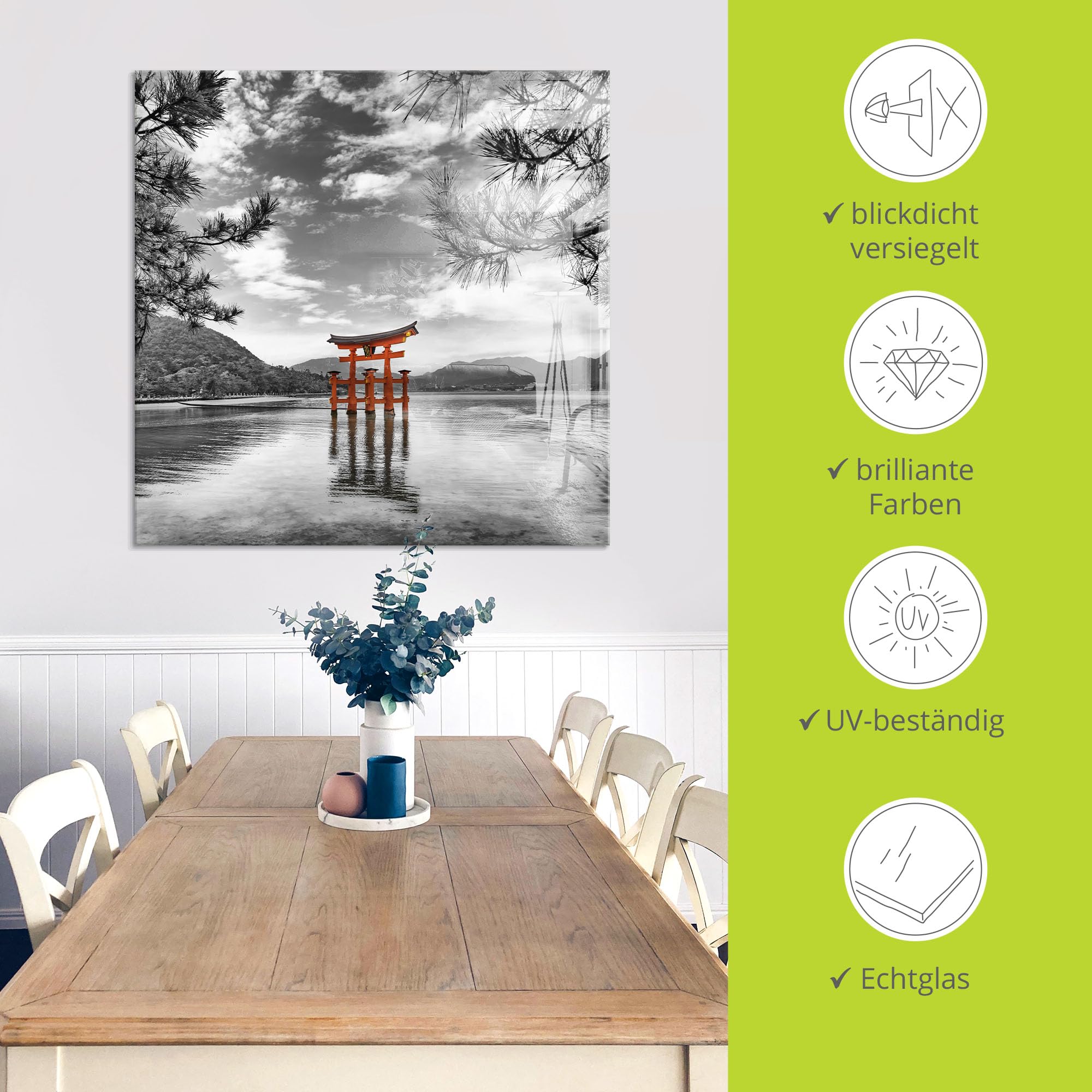 artland-glasbilder-u5hl-glasbild-40x40-cm-japan-torii image 3