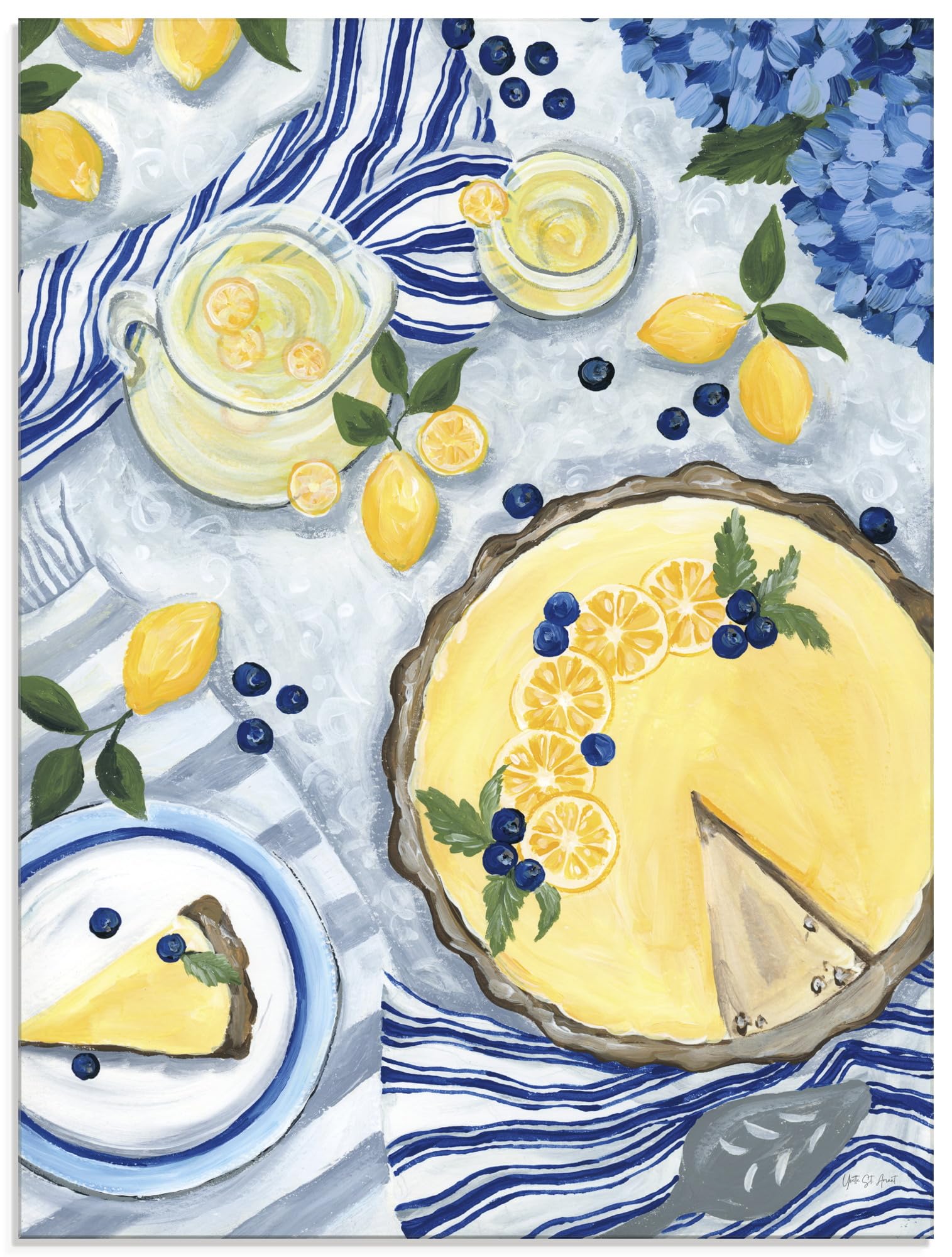 artland-glasbilder-summer-picnic-glasbild-45-x-60-cm image 1