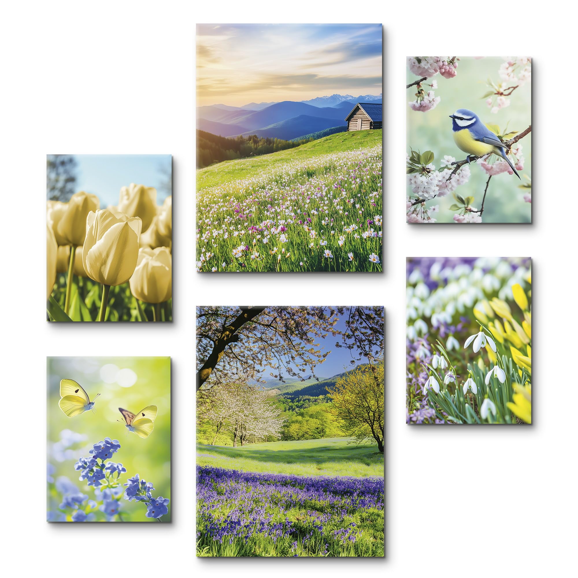 artland-kunstdrucke-poster-set-6tlg-winter-a3-a4-ohne-rahmen image 7