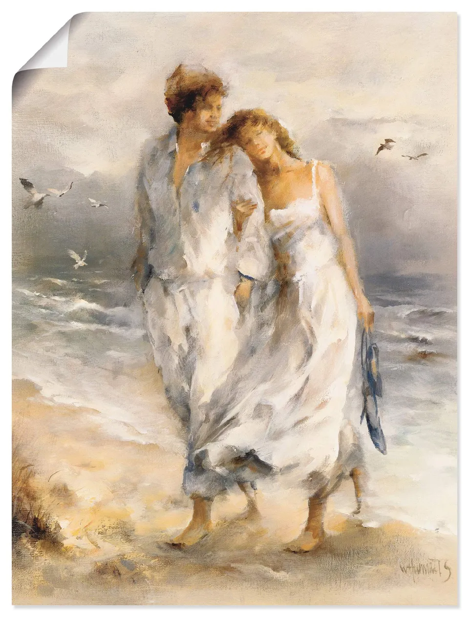artland-kunstdrucke-poster-verliebt-paar-60x45-cm-ungerahmt image 1