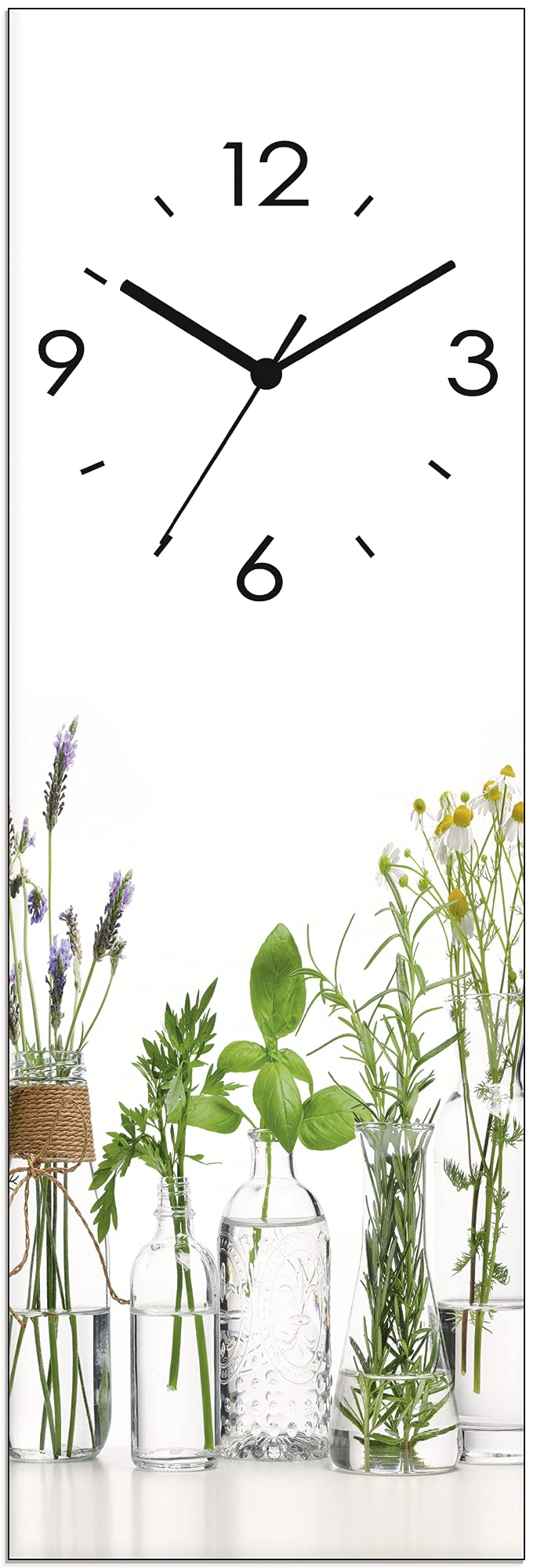 artland-wanduhren-t3ad-wanduhr-kaffee-cappuccino-20x60-lautlos image 7