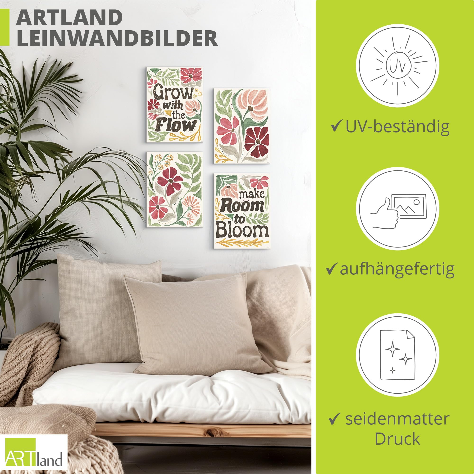 artland-leinwandbilder-modern-petals-set-4tlg-45x60-cm-blumen image 3