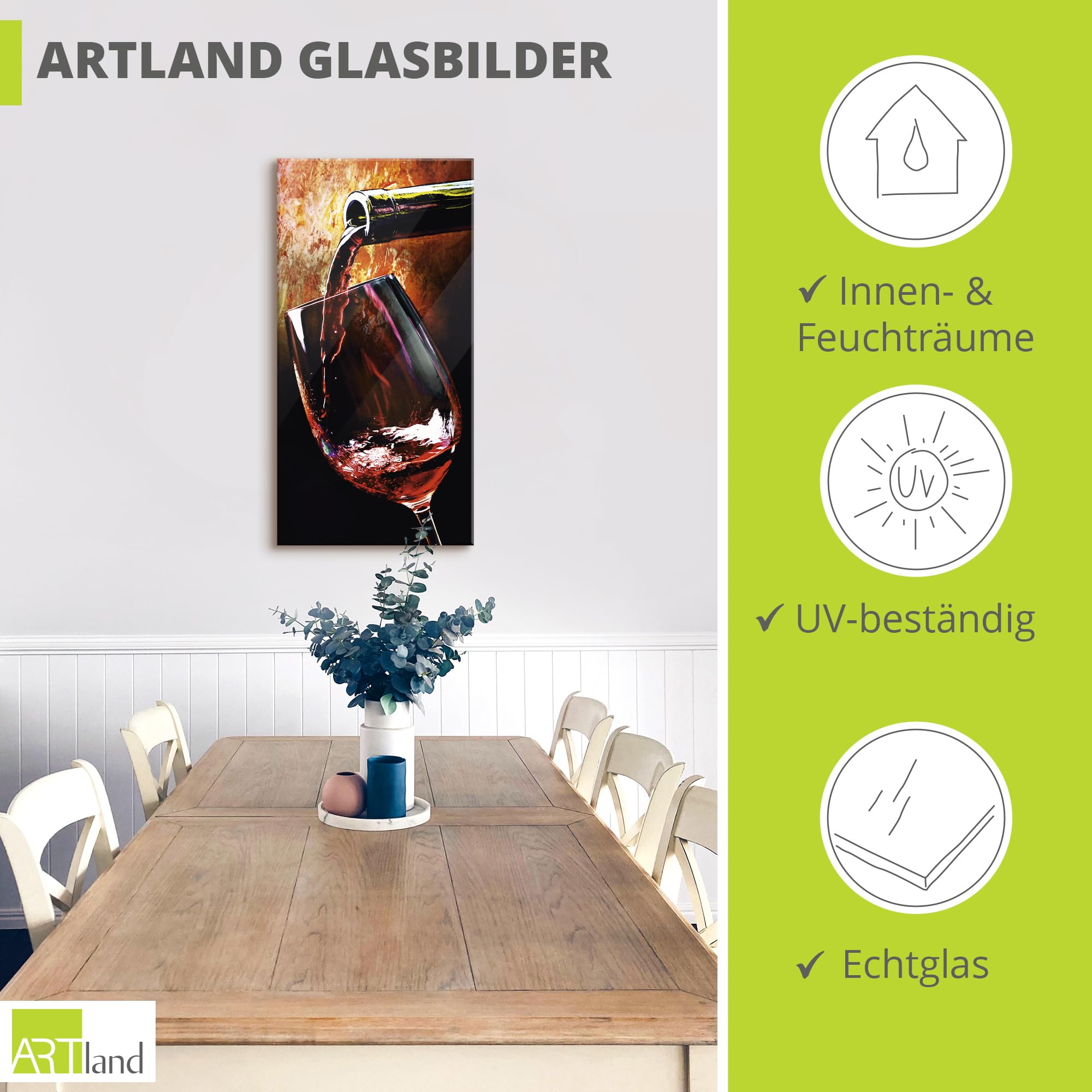 artland-glasbilder-rotwein-glasbild-30x60-bar-hochformat image 3