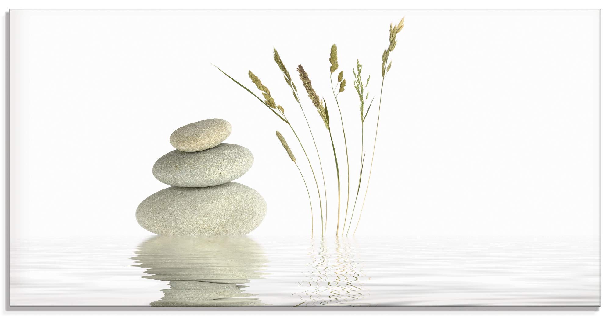 artland-glasbilder-t5vb-glasbild-100x50-cm-zen-steine image 1