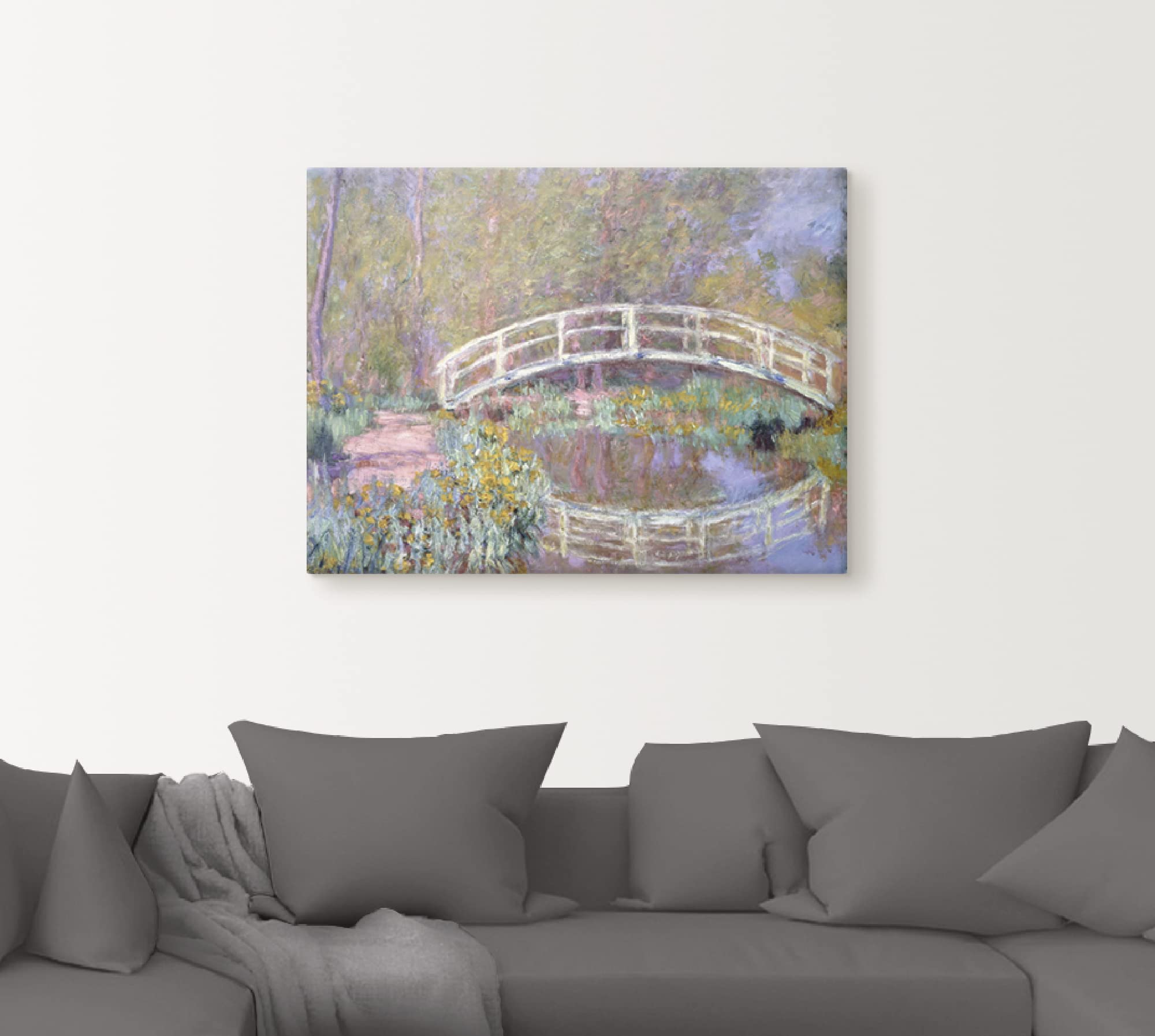 artland-leinwandbilder-monets-garten-br-cke-80x60-cm-leinwand image 8