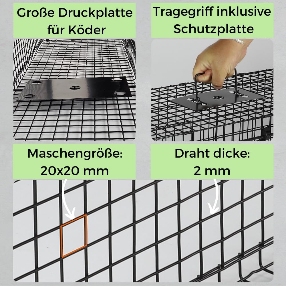 garpet-tierwelt-lebendfalle-100-doppelt-r-marderfalle image 4