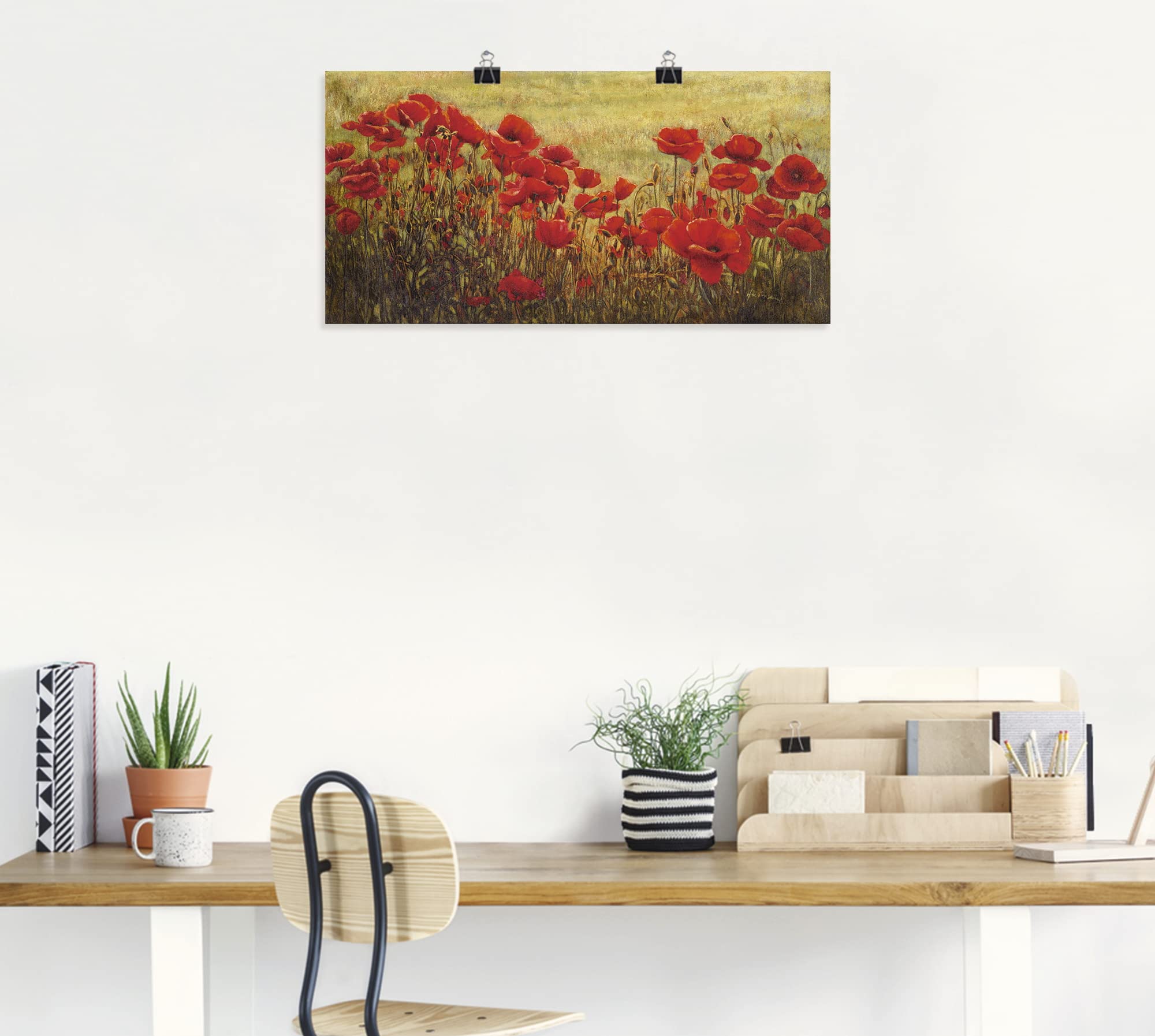 artland-kunstdrucke-mohnblumenwiese-poster-100x50-cm image 7