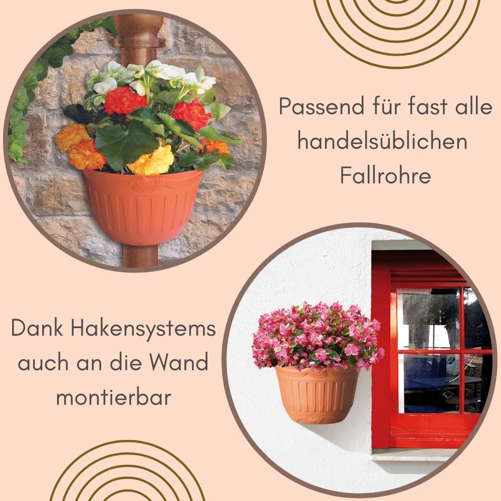 garpet-garten-blumentopf-regenrohr-terracotta-2er-set-fallrohr image 5