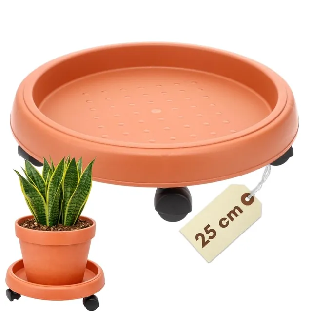 garpet-garten-pflanzenroller-rund-25-cm-mit-rollen image 1