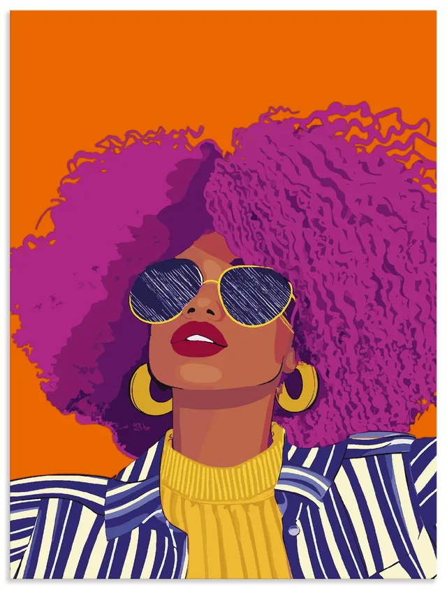 artland-alubilder-woman-with-sunglasses-alubild-45x60-outdoor image 1