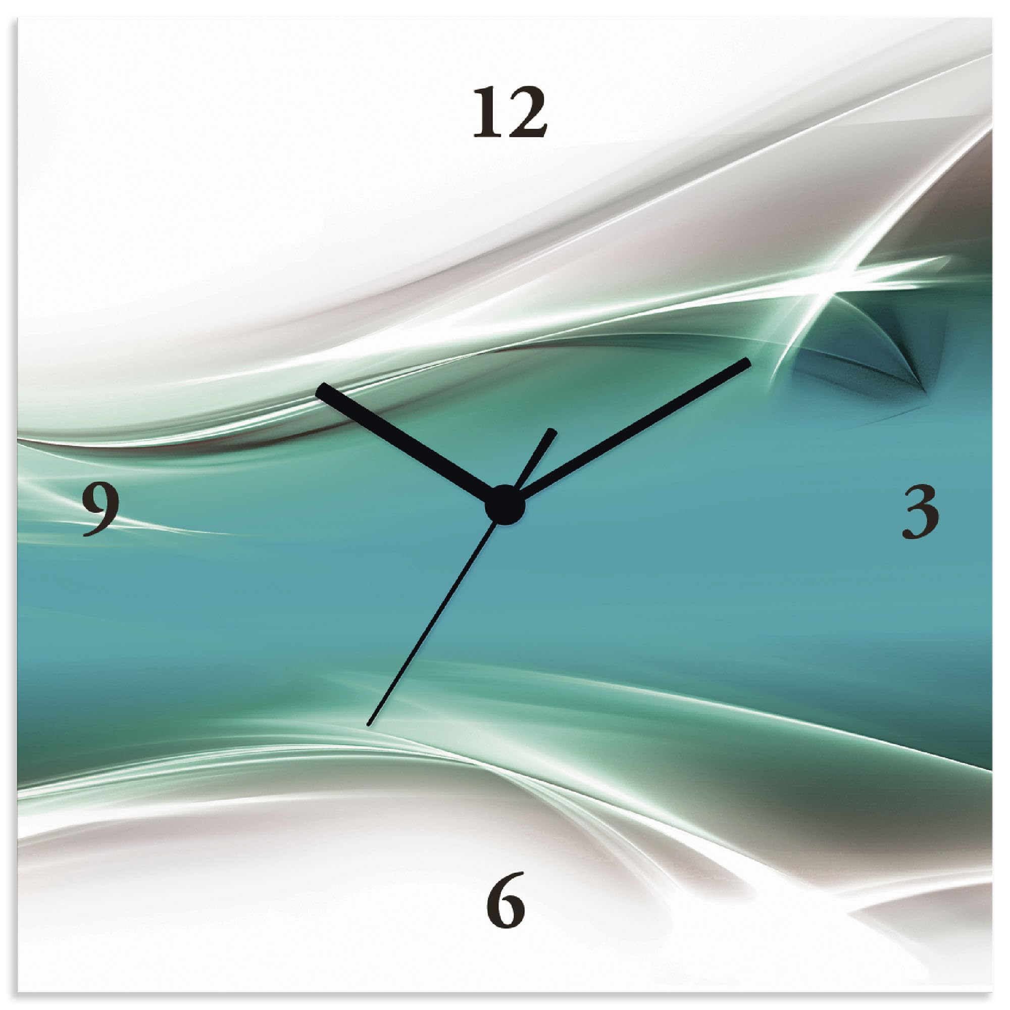 artland-wanduhren-funkuhr-30x30-cm-quadratisch-abstrakt-t9fa image 1