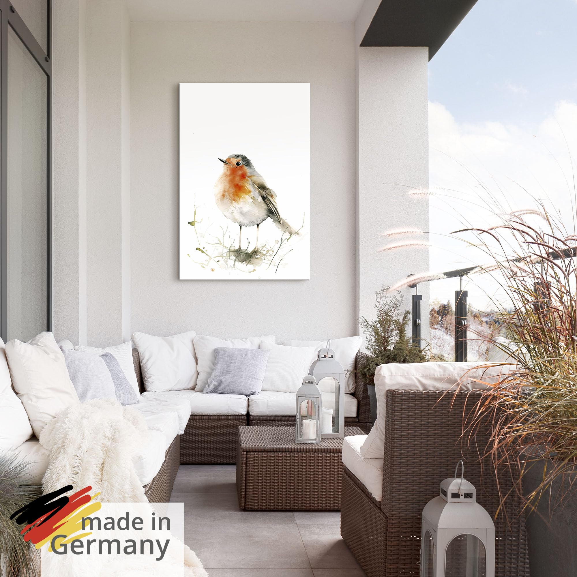 artland-alubilder-rotkehlchen-alubild-40x60-cm-wetterfest image 5