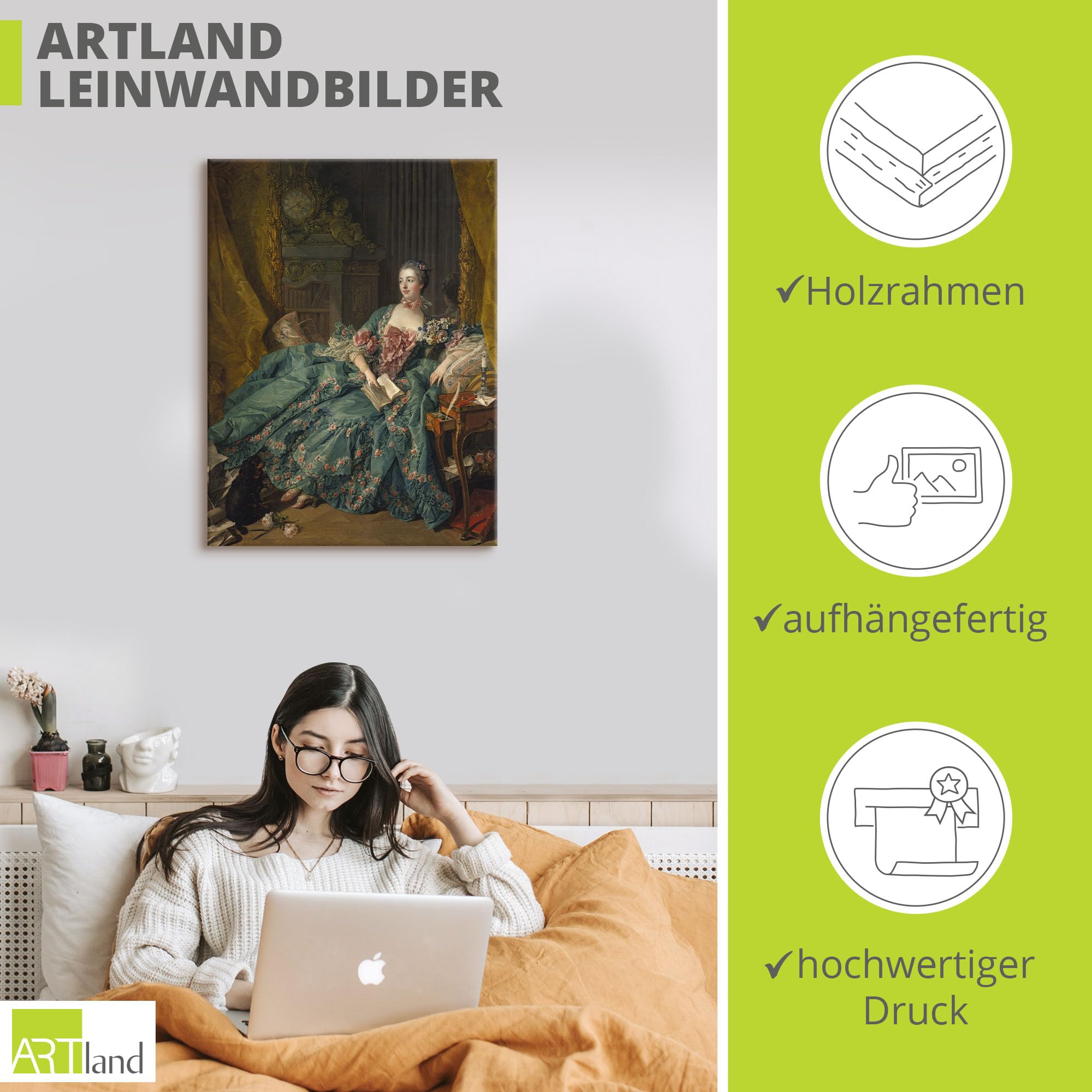 artland-leinwandbilder-marquise-de-pompadour-bild-40x30-rokoko image 3