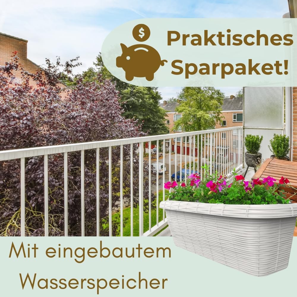 garpet-blumenkasten-wei-60-cm-4er-set-rattan-wasserspeicher image 6