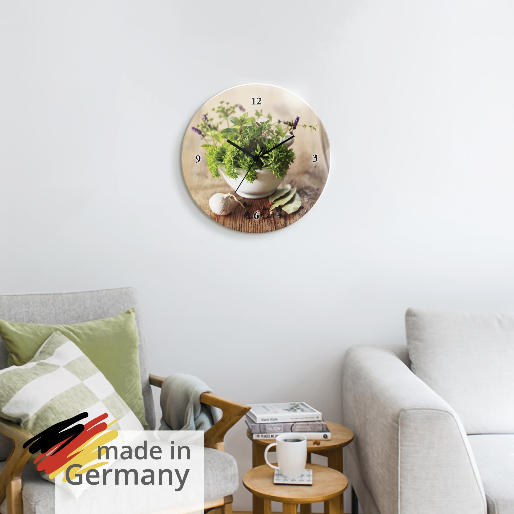 artland-wanduhren-t5qg-funkuhr-kr-uter-30-cm-lautlos-glas image 6