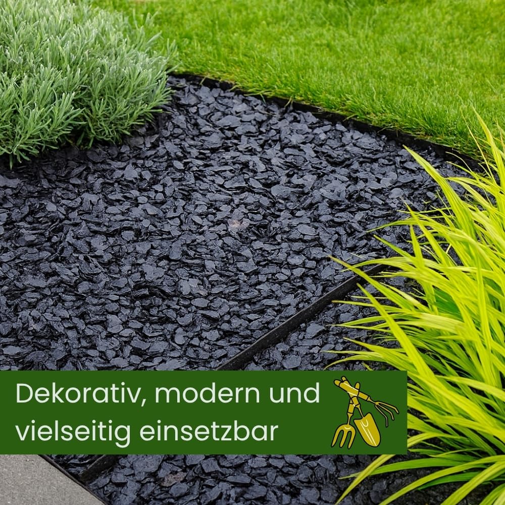 garpet-garten-schiefersplitt-10-20-mm-zierkies-schwarz-25-kg image 7
