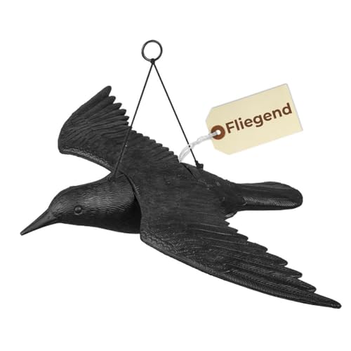 garpet-garten-rabe-fliegend-taubenabwehr-vogelschreck-schwarz image 7