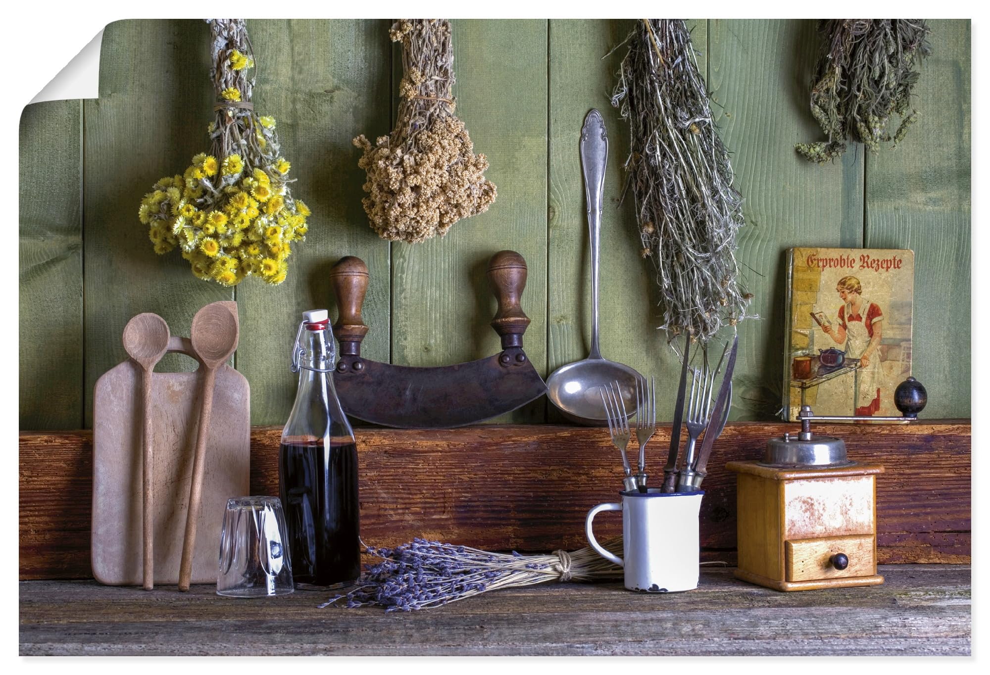artland-kr-uter-poster-60x40-cm-k-chenbild-landhaus-kunstdruck image 1