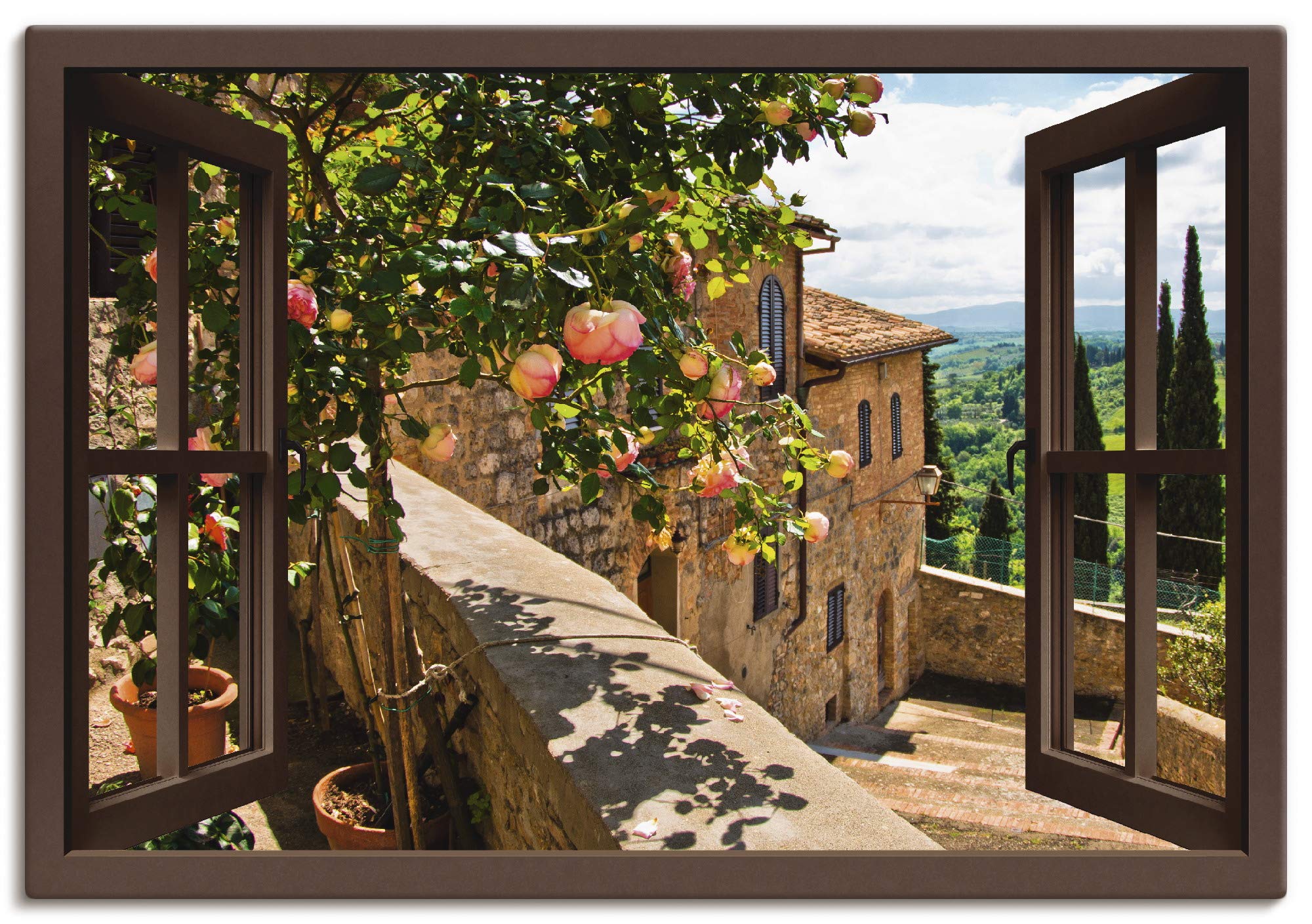 artland-leinwandbilder-t5qb-balkon-toskana-100x70-cm image 1