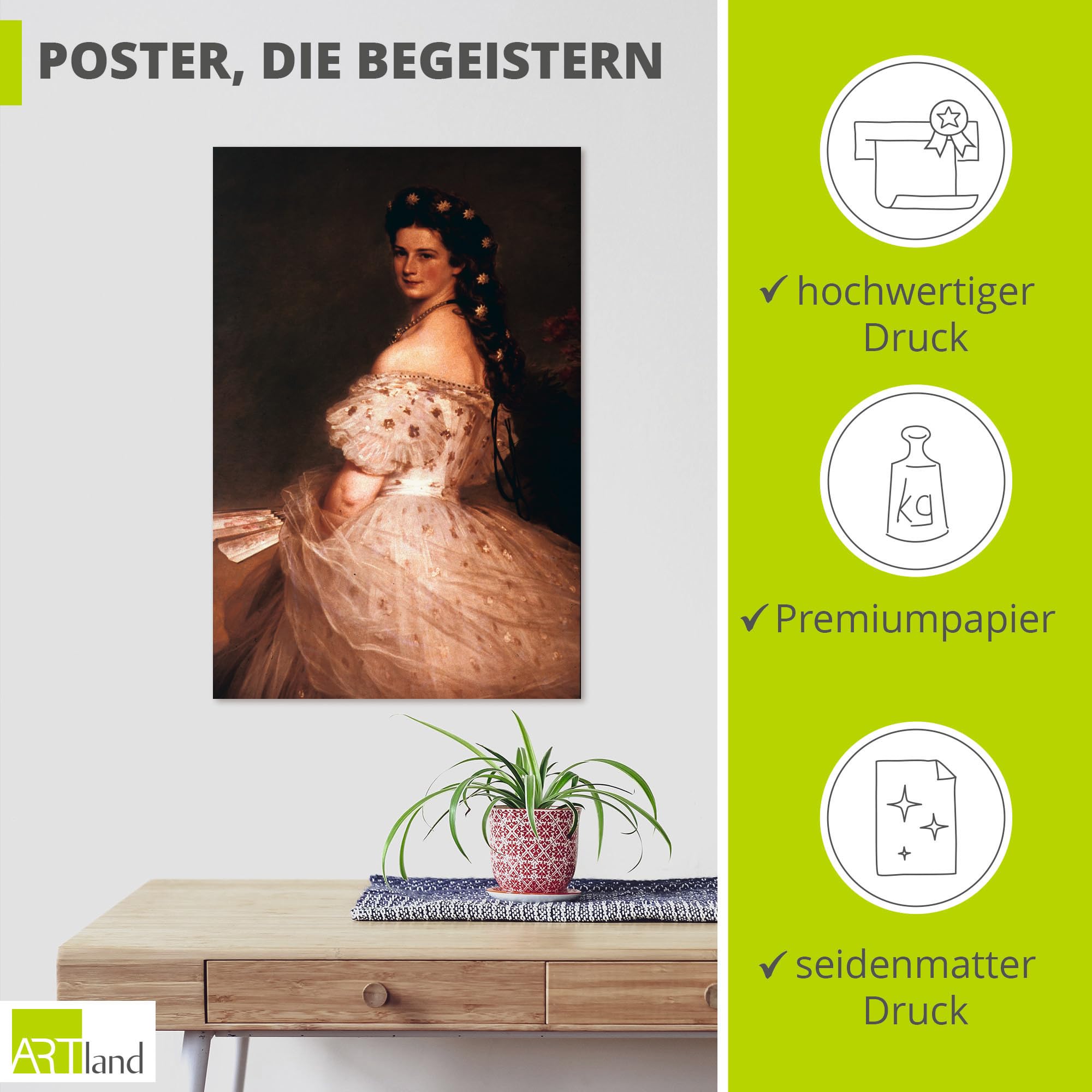 artland-poster-kaiserin-elisabeth-2-60x40-cm-portrait image 2