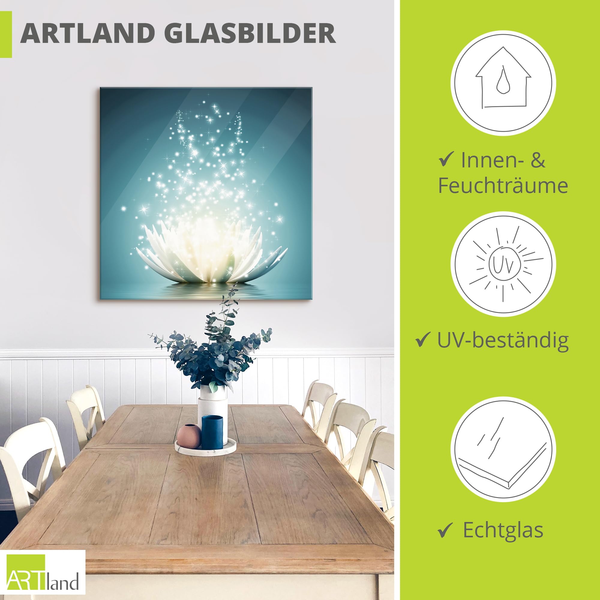 artland-glasbilder-t9nm-glasbild-blau-lotusblume-seerose image 3