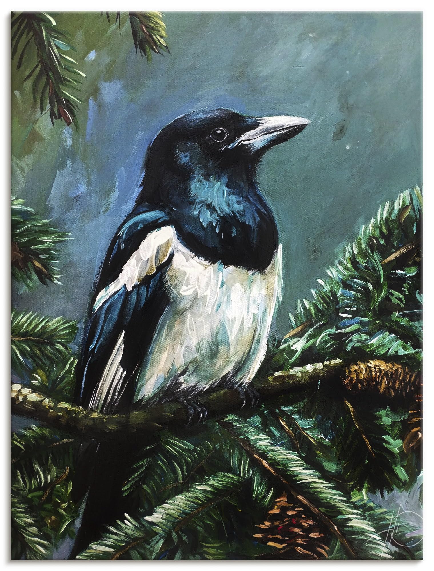 artland-leinwandbilder-eisvogel-leinwandbild-45x60-cm-bunt image 6