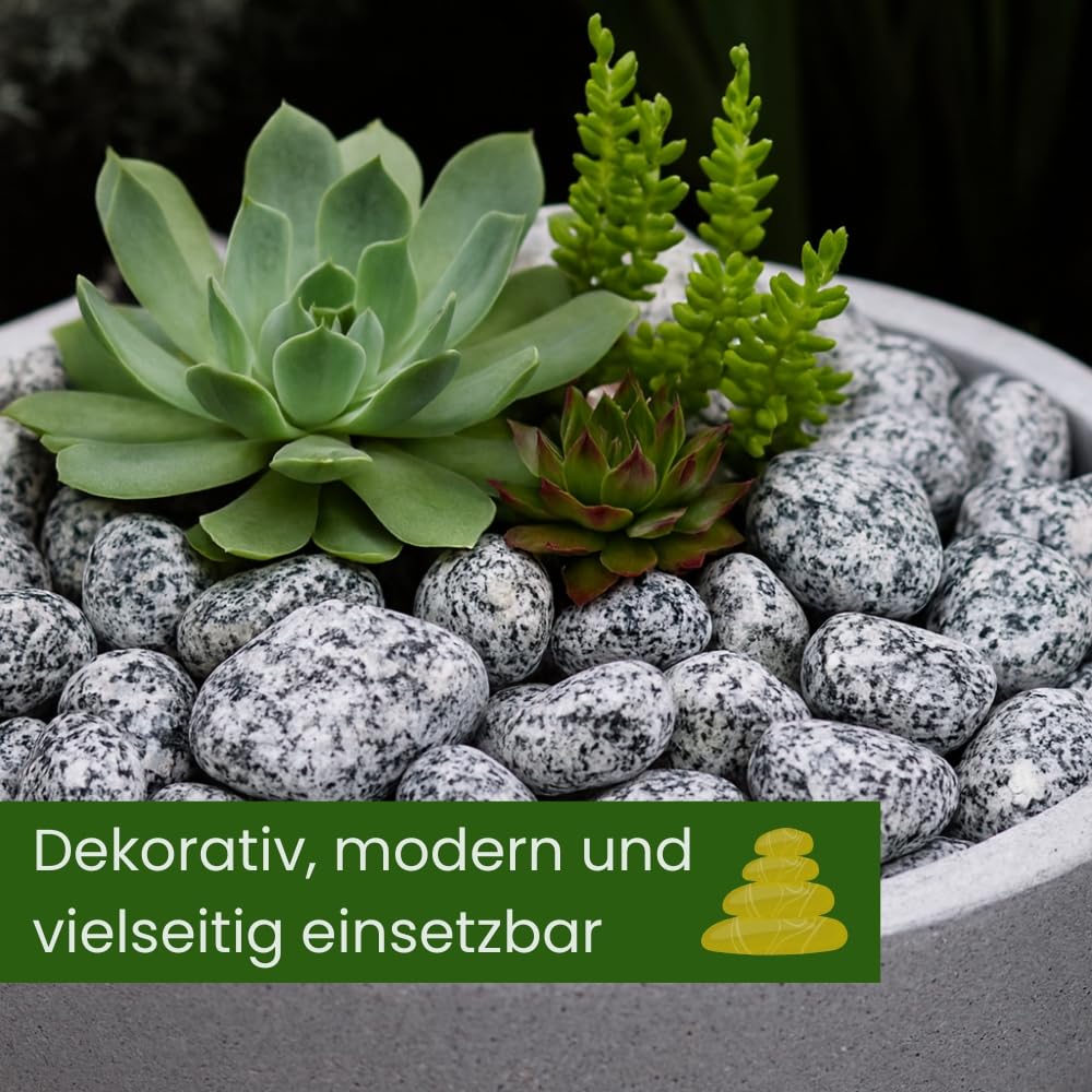 garpet-garten-zierkies-25-kg-25-40-mm-granit-kieselsteine-grau image 7