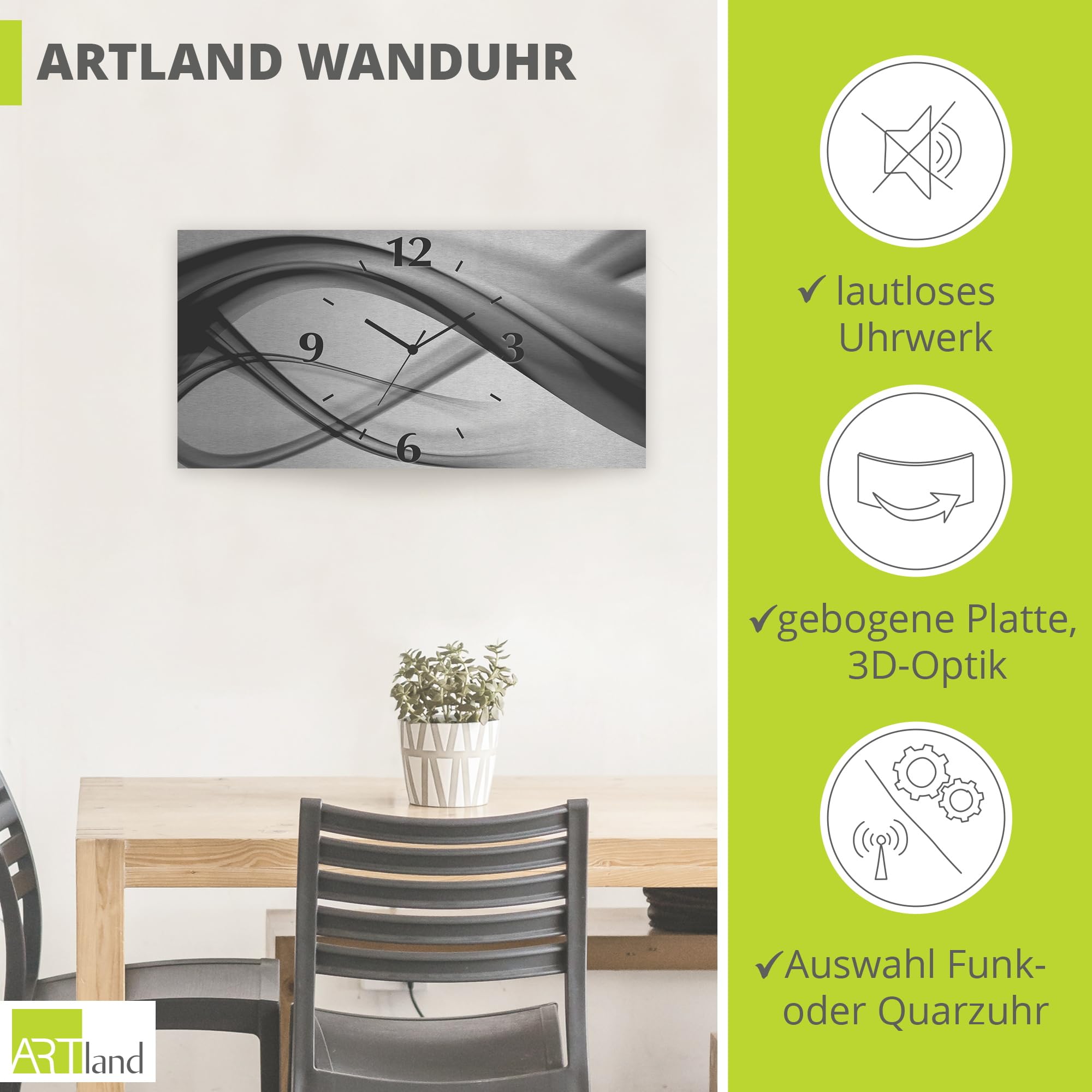 artland-wanduhren-quarzuhr-50x25-welle-abstrakt-s7kq image 2