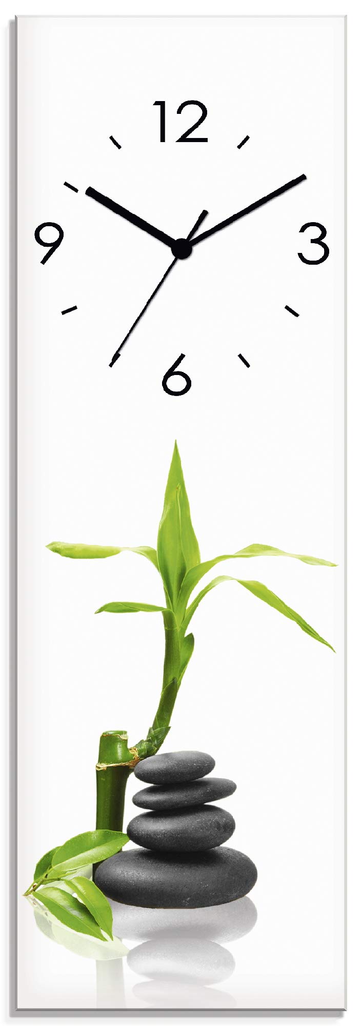 artland-wanduhren-t6cd-wanduhr-glas-zen-spa-20x60-cm-quarz image 8