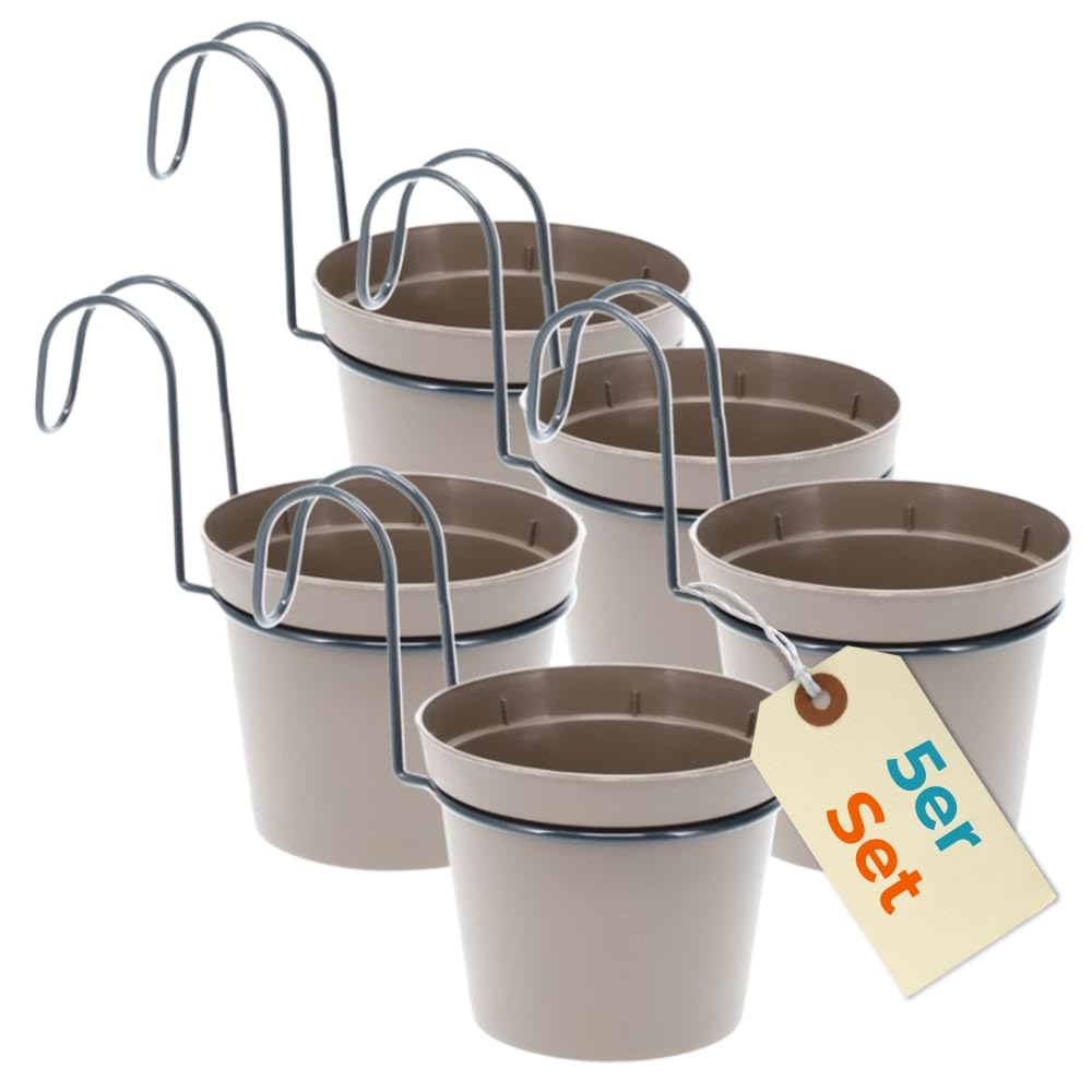 garpet-garten-h-ngender-blumentopf-5er-set-taupe-gel-nder image 1