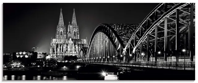artland-glasbilder-s6tm-glasbild-k-lner-dom-125x50-cm image 1