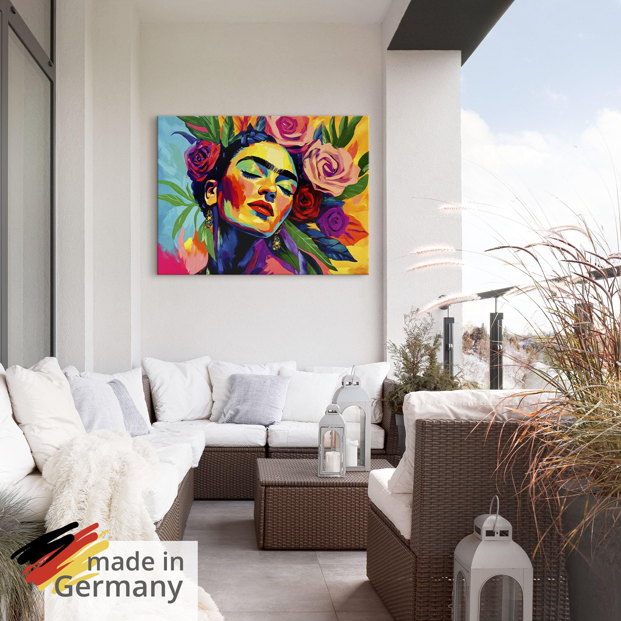 artland-alubilder-u5mt-alubild-60x45-cm-frau-floral-bunt image 5