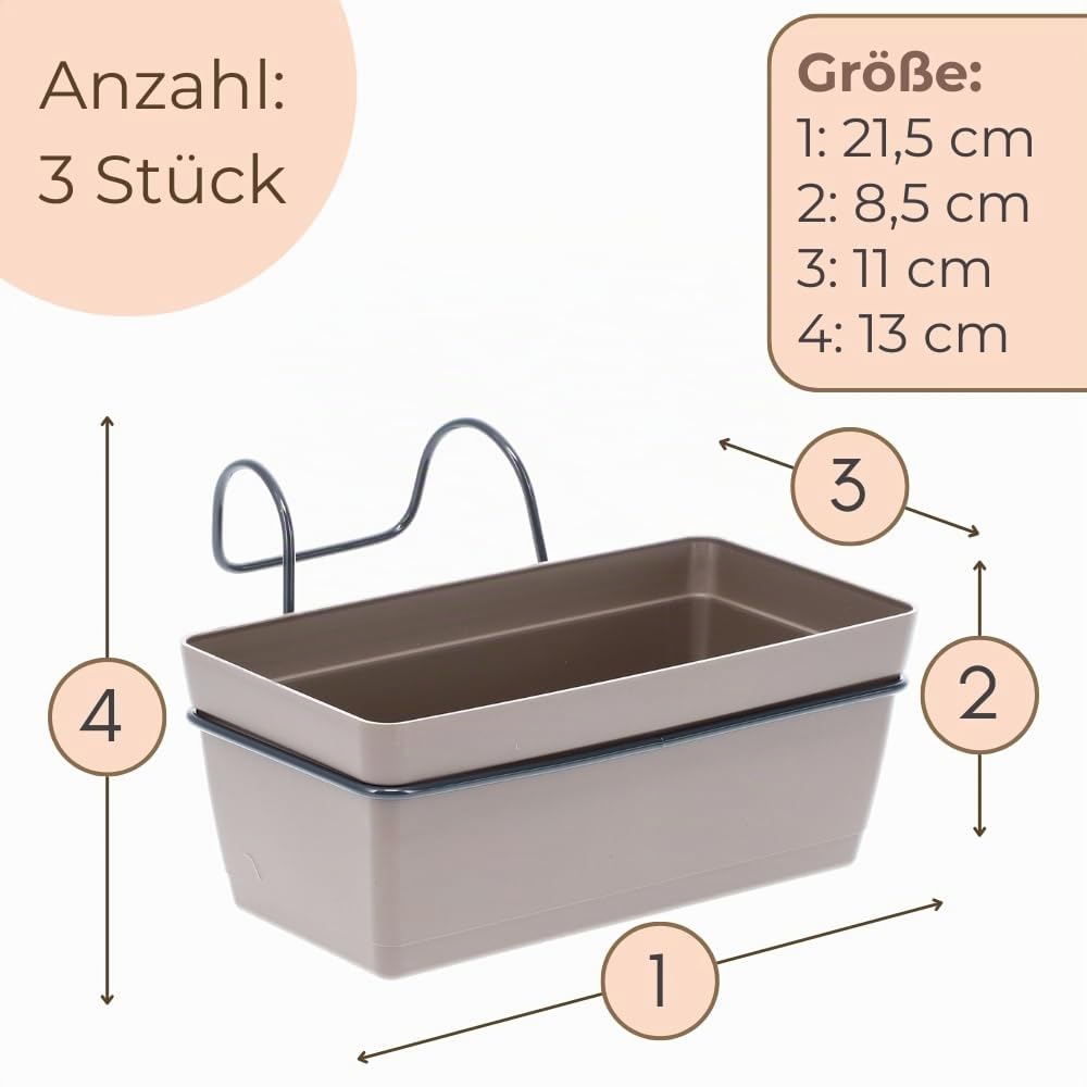 garpet-garten-blumenkasten-3er-set-taupe-mit-wasserspeicher image 2