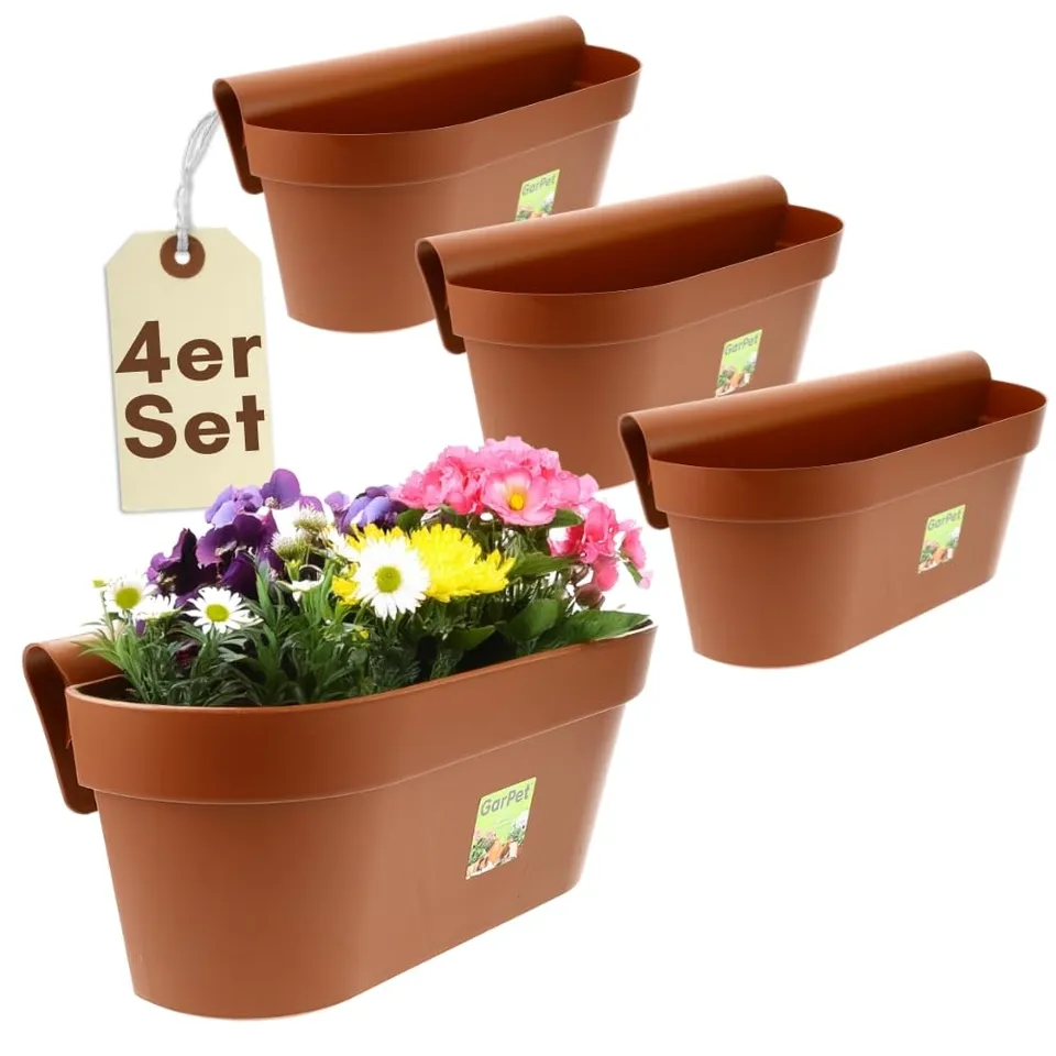 garpet-garten-balkonkasten-4er-terracotta-50-cm-wasserspeicher image 1