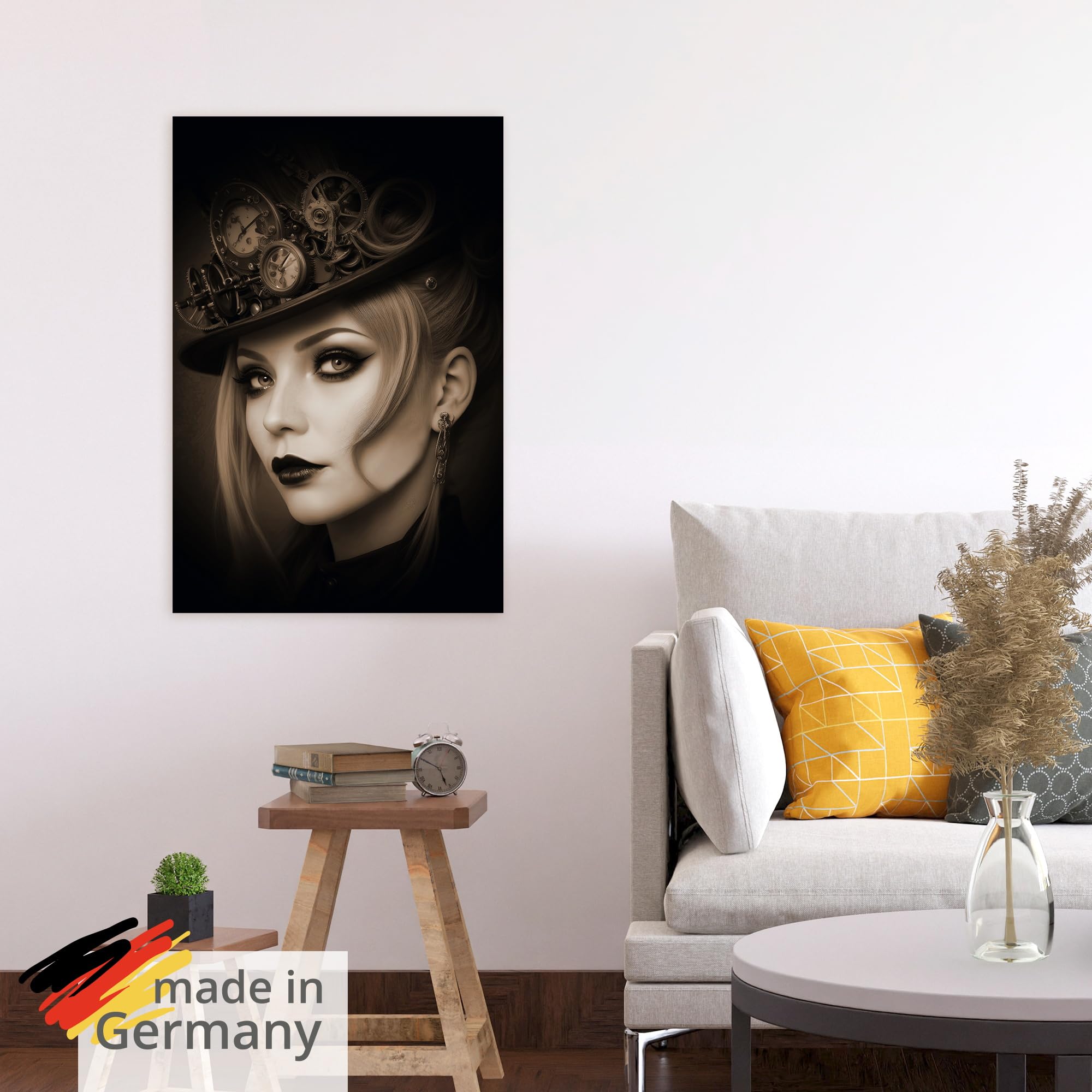 artland-kunstdrucke-simply-steampunk-poster-20x30-cm-dame image 5