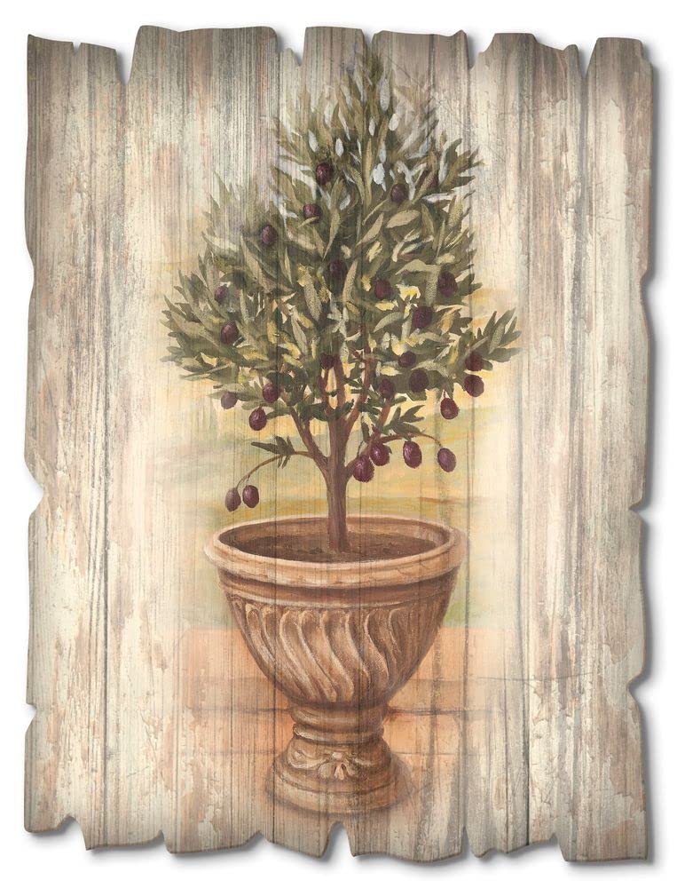 artland-holzbilder-olivenbaum-holzbild-30x40-cm-vintage-toskana image 1