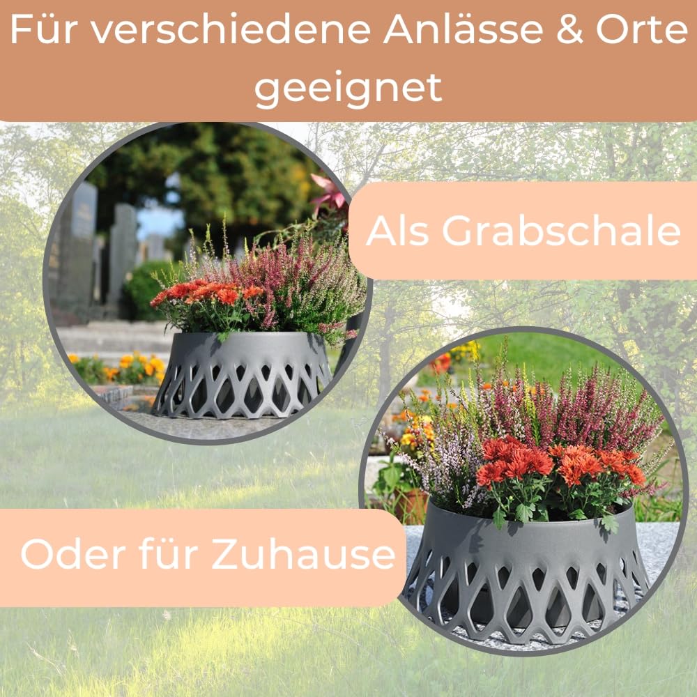 garpet-garten-grabschale-friedhof-40-anthrazit-2er-set image 5