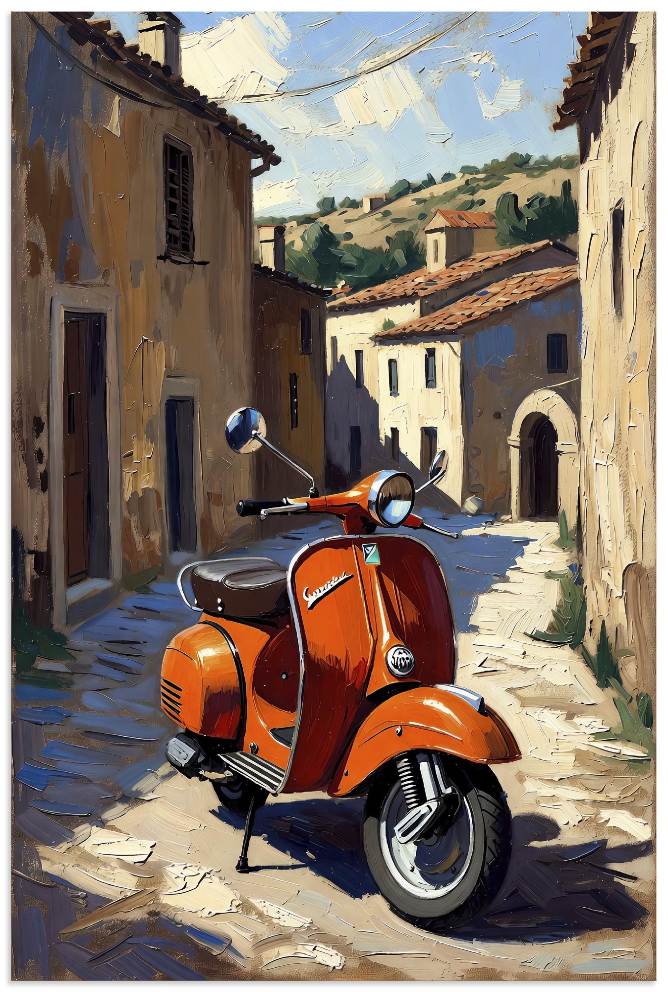 artland-alubilder-u6fj-bunt-alubild-90x60-cm-vespa-venedig image 7
