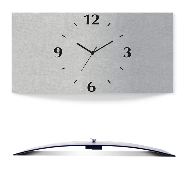 artland-wanduhren-funkuhr-wanduhr-60x30-3d-lautlos-modern image 1
