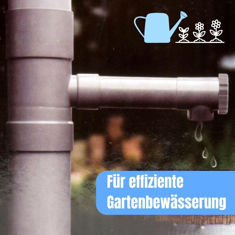 garpet-garten-wasserdieb-80-mm-mit-hahn-regensammler image 4