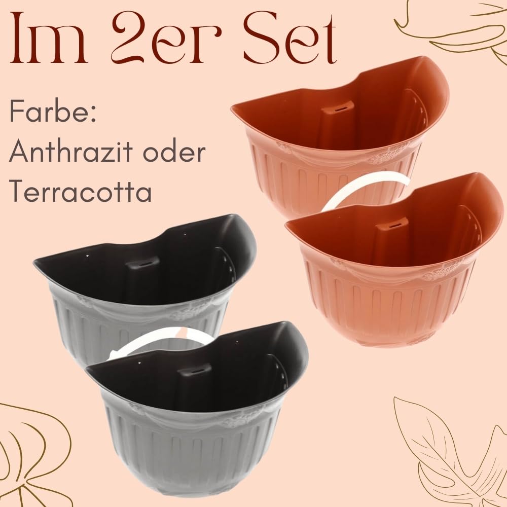 garpet-garten-blumentopf-regenrohr-terracotta-2er-set-fallrohr image 3