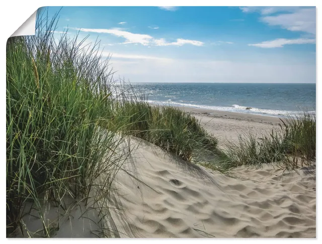artland-strand-poster-80x60-cm-meer-maritim-t1oe image 1