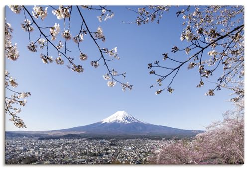 artland-leinwandbilder-fuji-sakura-leinwandbild-120x80-cm image 8