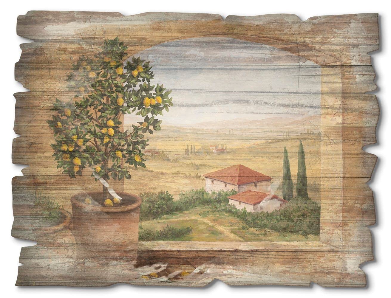 artland-holzbilder-olivenbaum-holzbild-30x40-cm-vintage-toskana image 8
