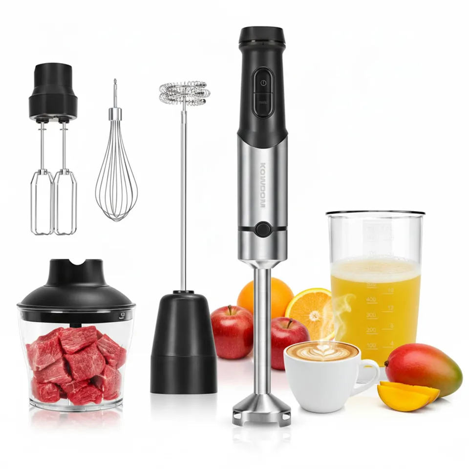 kowdom-hand-blender-stabmixer-wei-1200w-mit-zubeh-r image 1
