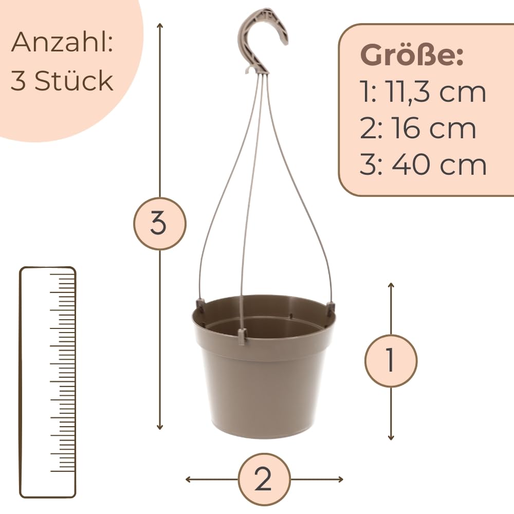 garpet-garten-blumenampel-3er-set-h-ngetopf-16-cm image 2