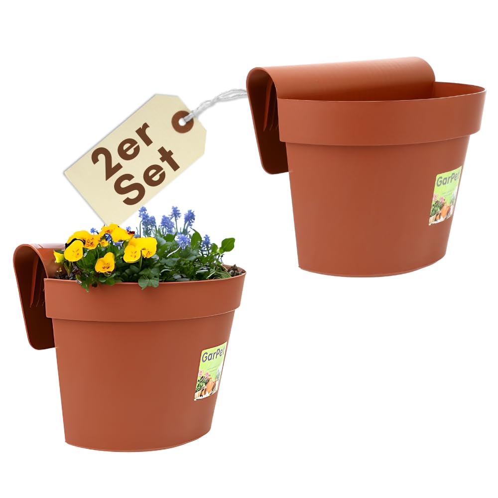 garpet-garten-gel-ndertopf-2er-set-terracotta-wasserspeicher image 1