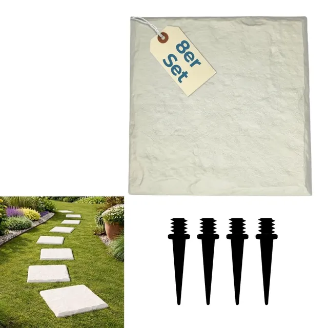 garpet-garten-trittsteine-40x40-steinoptik-8er-set-mit-erdspie-en image 1